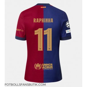 Barcelona Raphinha Belloli #11 Replika Hemmatröja 2024-25 Kortärmad